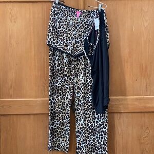 NWT Pajamas - Betsey Johnson 3-piece set Sz XS